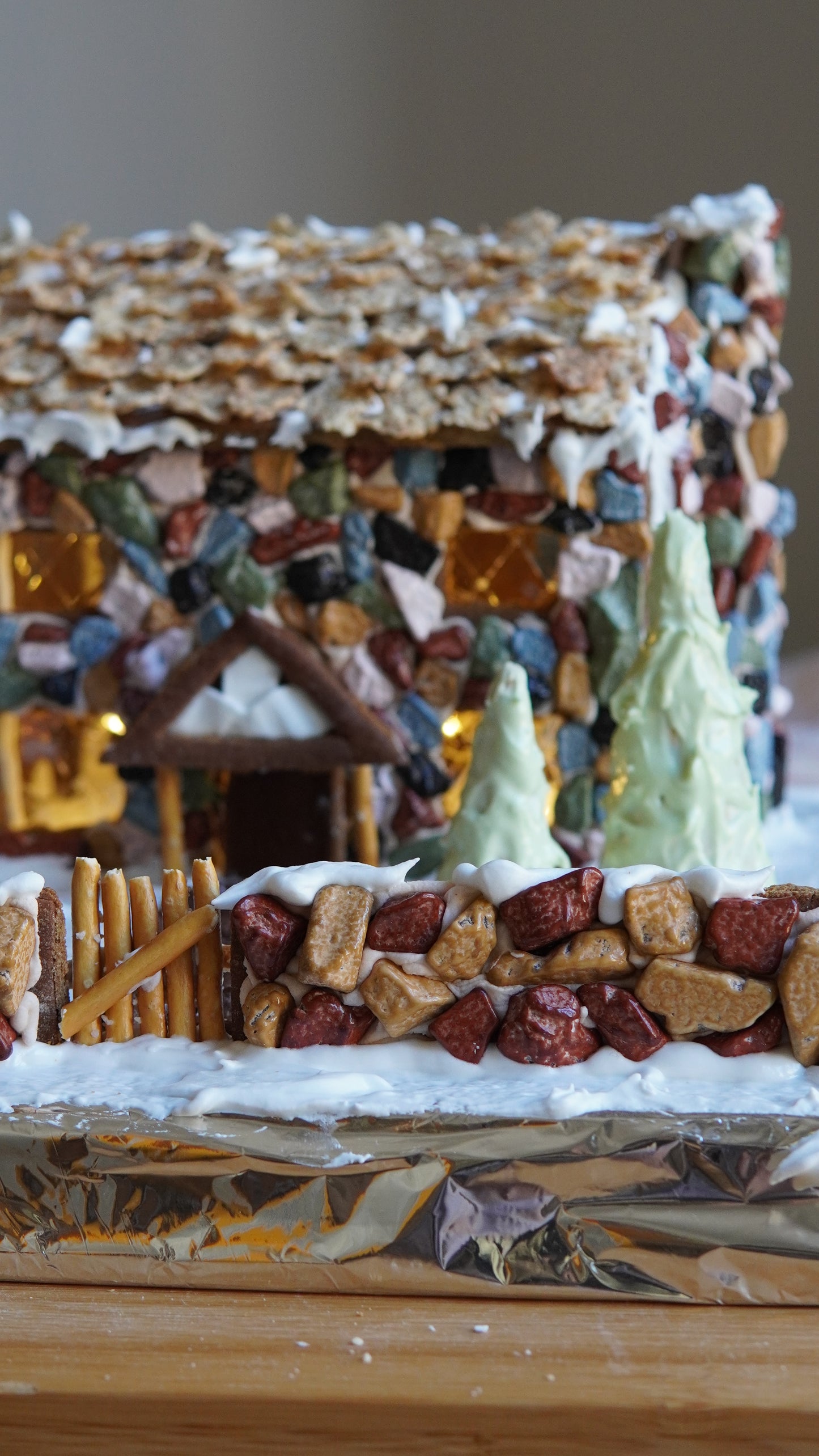 The Cottage - Gingerbread House Template