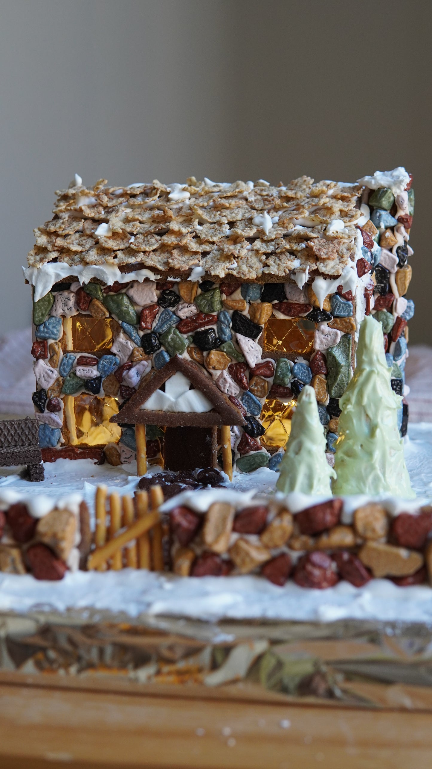 The Cottage - Gingerbread House Template