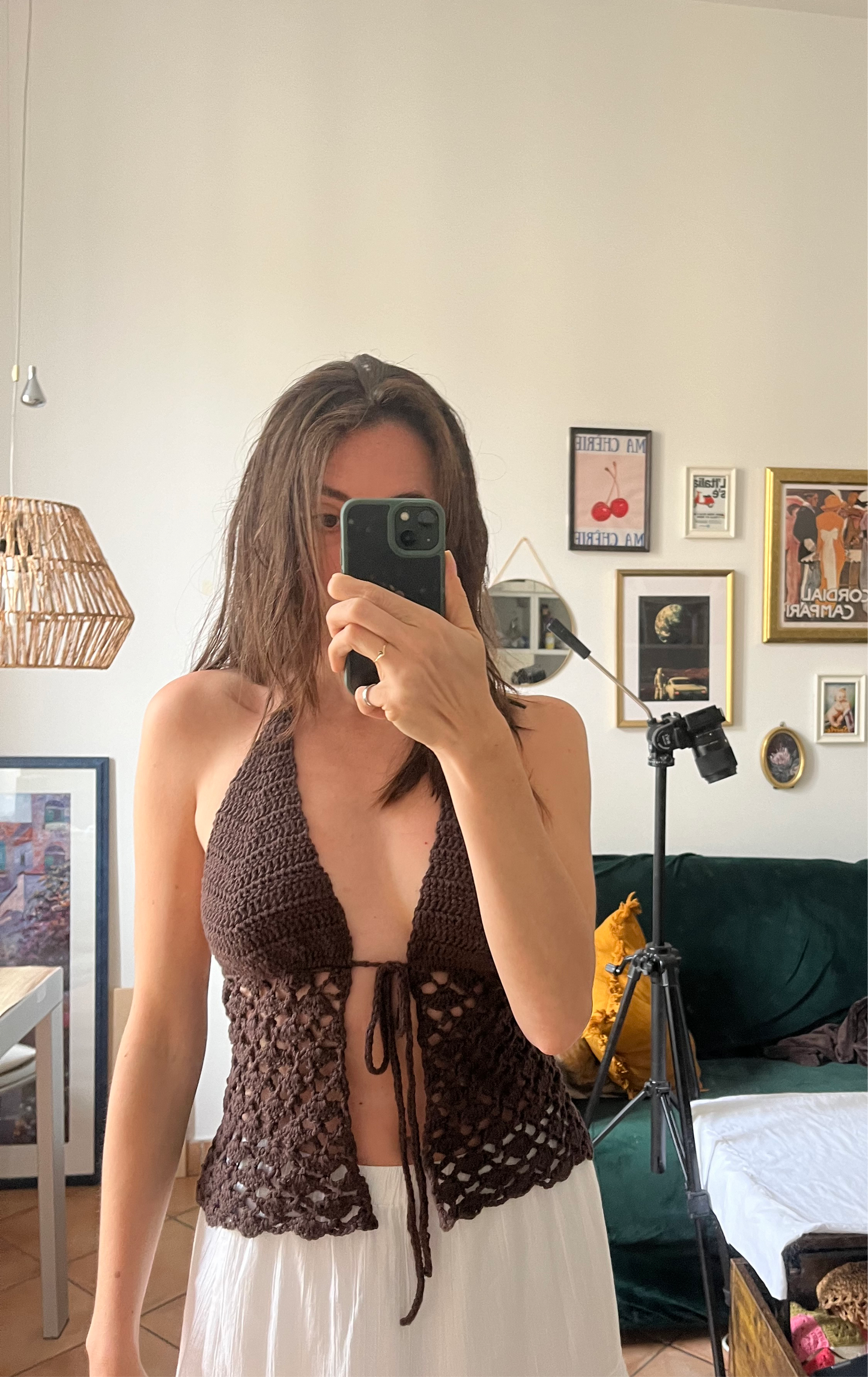 Creta Halter Top CROCHET PATTERN