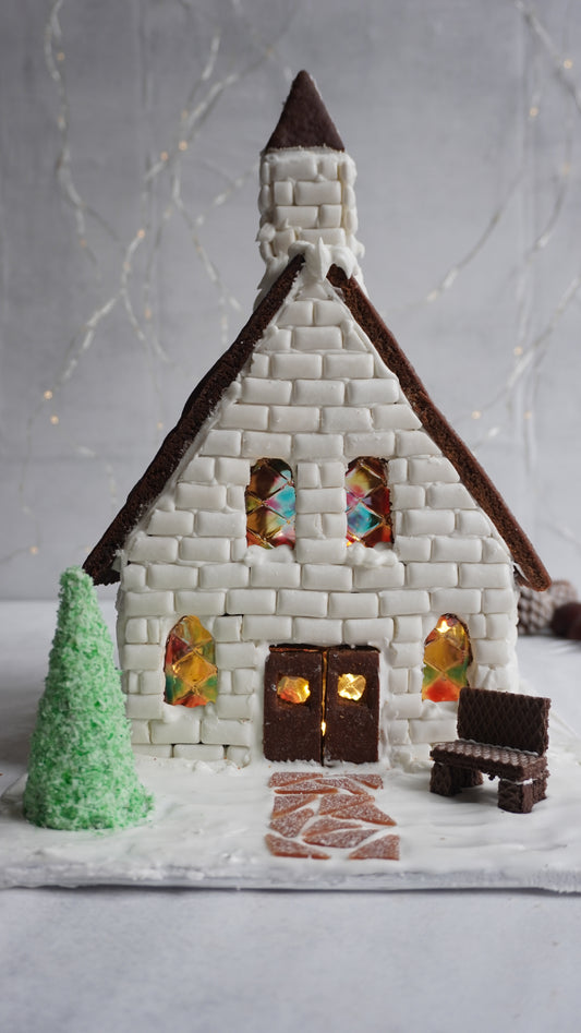 The Church - Gingerbread House Template