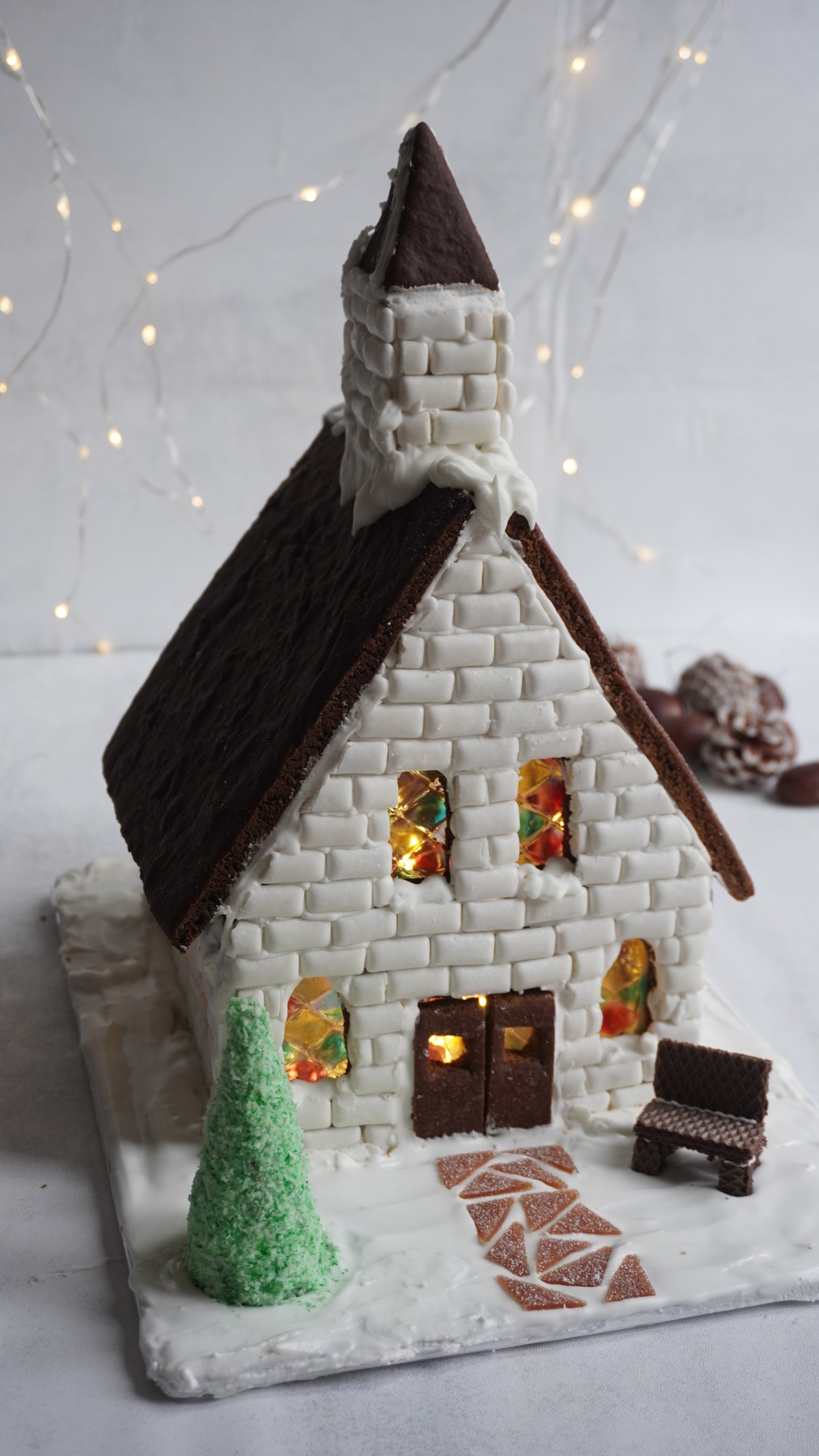 The Church - Gingerbread House Template