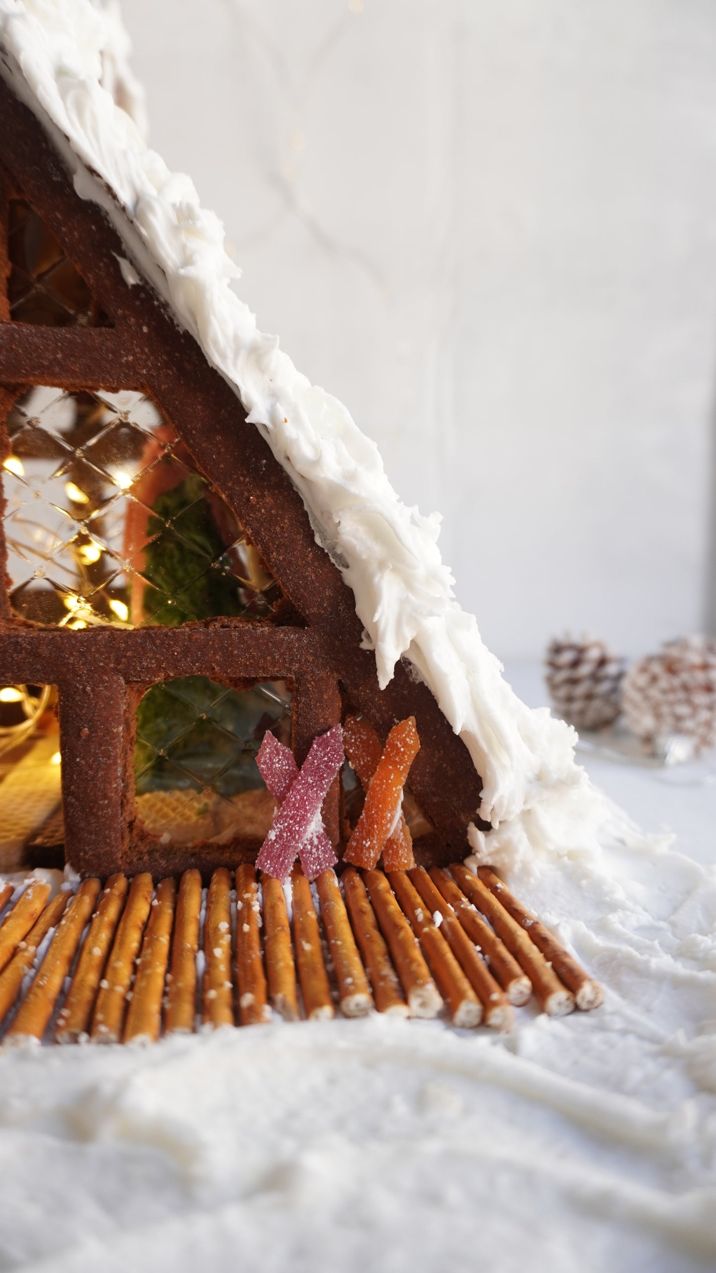 The Chalet - Gingerbread House Template