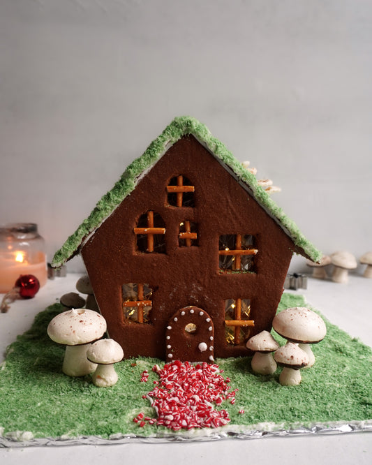 The Gnome Home - Gingerbread House Template